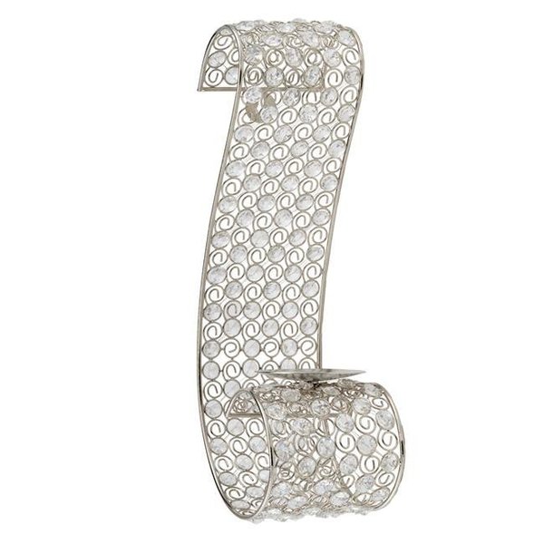 Modern Day Accents Modern Day Accents 5716 Voluta Cristal Scroll Wall Sconce 5716